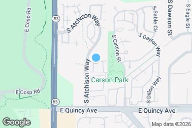 Map image of the property - 13917 E Oxford Pl