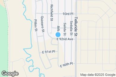 Map image of the property - 9226 Rifle St