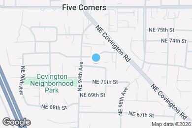 Map image of the property - 9520 NE 72nd St