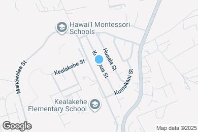 Map image of the property - 74-5054 Kealapua St