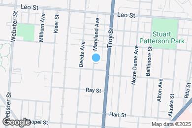 Map image of the property - 612 Maryland Ave