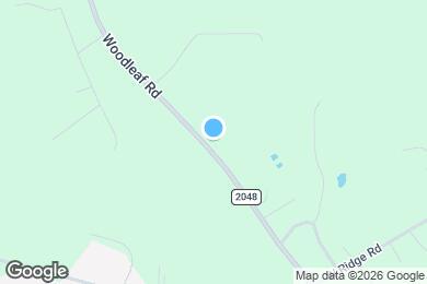 Map image of the property - 3620 Woodleaf Rd