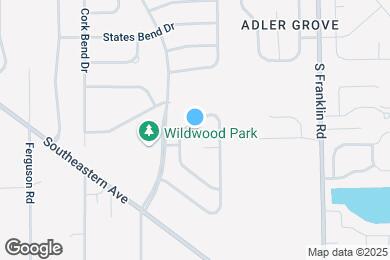 Map image of the property - 8119 Corktree Dr