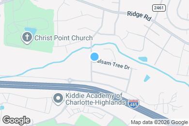 Map image of the property - 3539 Balsam Tree Dr