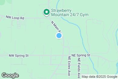 Map image of the property - 1110 N Main Ave