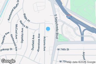 Map image of the property - 7012 Arizona Ave