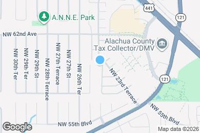 Map image of the property - 5926 NW 25th Ter