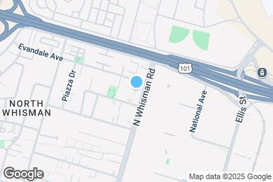 Map image of the property - 600 N Whisman Rd