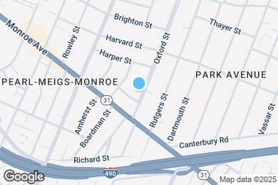 Map image of the property - 513 Oxford St