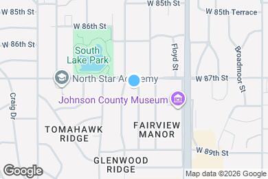 Map image of the property - 8712 Marty Ln