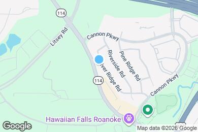 Map image of the property - 1325 River Ridge Rd