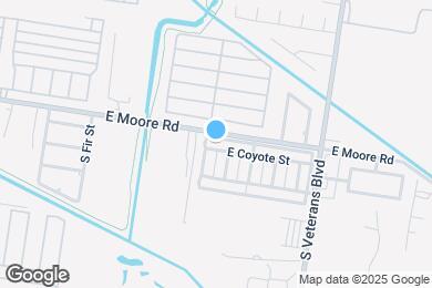 Map image of the property - 1303 E Coyote St