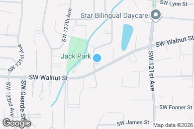 Map image of the property - 12383 SW Walnut St