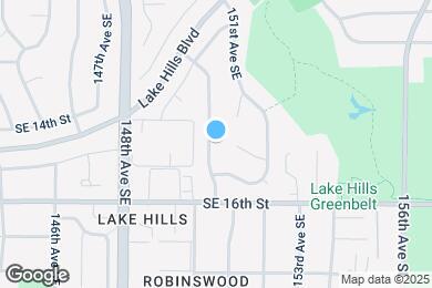 Map image of the property - 1410 150th Ave SE