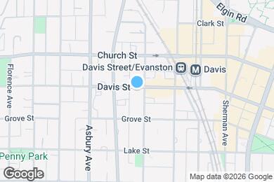 Map image of the property - 1576 Oak