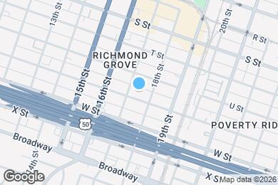 Map image of the property - 1713 V St