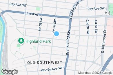 Map image of the property - 375 Washington Ave SW