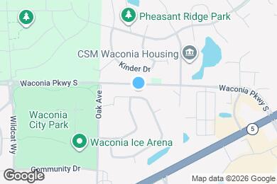 Map image of the property - 1311 Creekside Dr