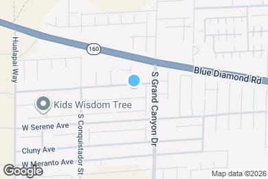 Map image of the property - 9133 S Conquistador St
