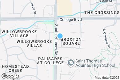 Map image of the property - 13354 W 112th Terrace