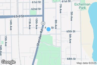 Map image of the property - 834 65th St