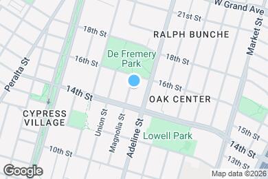 Map image of the property - 1508 Magnolia St