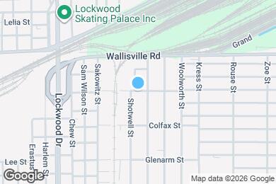 Map image of the property - 5902 Downing St.