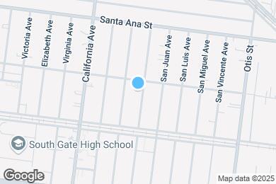 Map image of the property - 8417 San Gabriel Ave