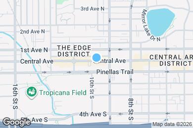 Map image of the property - 930 Central Flats