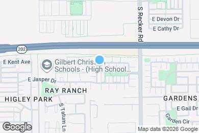 Map image of the property - 3829 E Kent Ave