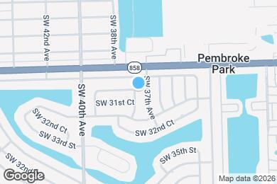 Map image of the property - 3101 SW 37th Terrace