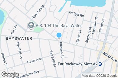 Map image of the property - 2364 Mott Ave
