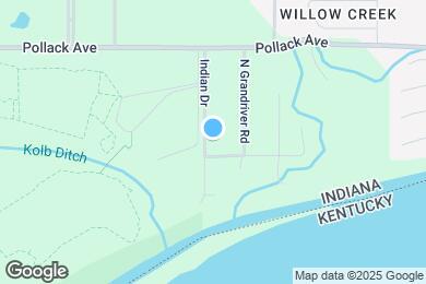 Map image of the property - 6222 Indian Dr
