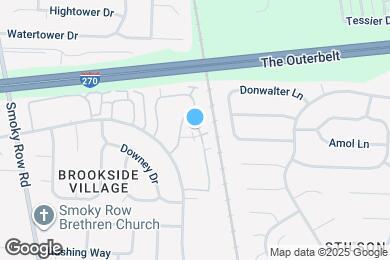 Map image of the property - 1467 Worthington Row Dr