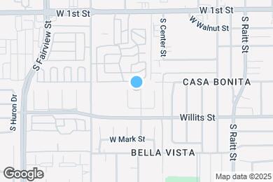 Map image of the property - 410 Diamond St