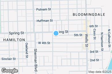 Map image of the property - 659 5th St