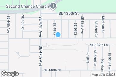 Map image of the property - 4918 SE 137th Pl