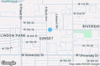 Map image of the property - Luna Bear 5th Street