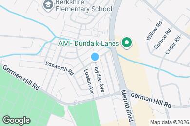 Map image of the property - 7526 Rabon Ave