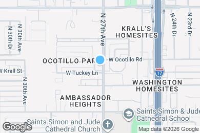 Map image of the property - 6630 N 27th Ave