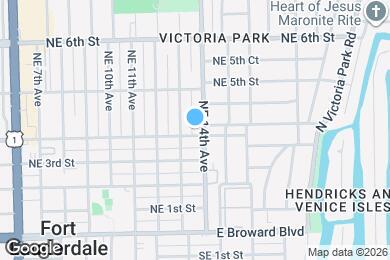 Map image of the property - 1315 NE 4th St