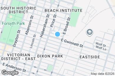 Map image of the property - 536 E Gwinnett St
