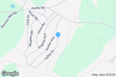 Map image of the property - 5225 Valley Dr