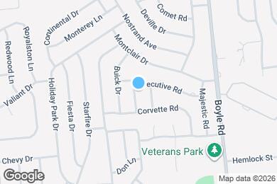 Map image of the property - 3 Fury Dr