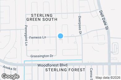 Map image of the property - 947 Leadenhall Cir