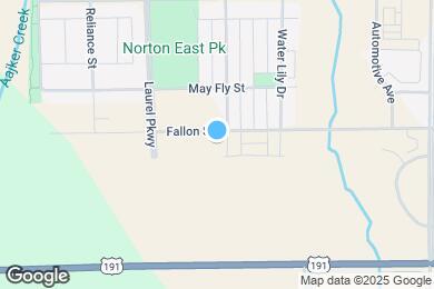 Map image of the property - 5242 Fallon St