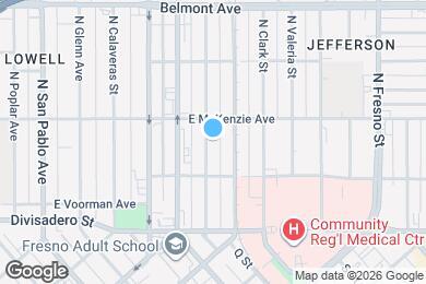 Map image of the property - 246 N Effie St