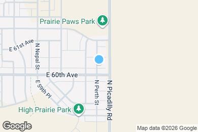 Map image of the property - 6010 N Perth St