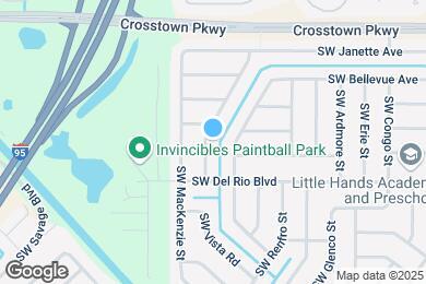 Map image of the property - 1751 SW Southworth Ter