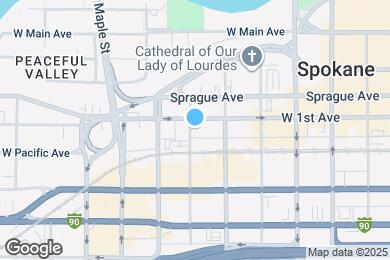 Map image of the property - 1229 W 1st Ave